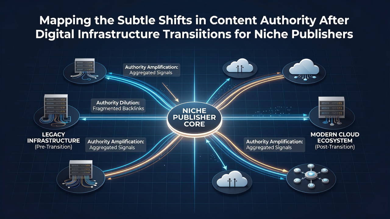 Mapping the Subtle Shifts in Content Authority After Digital Infrastructure Transitions for Niche Publishers