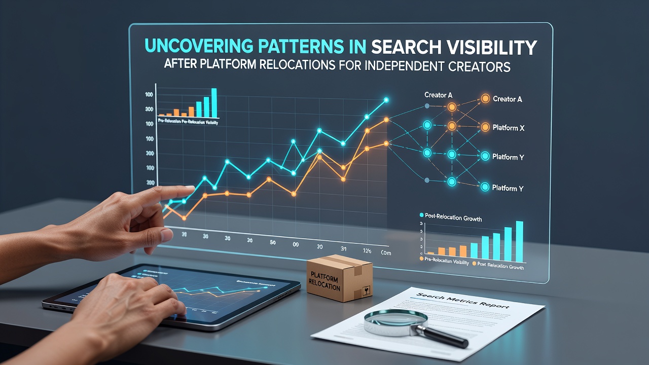 Uncovering Patterns in Search Visibility After Platform Relocations for Independent Creators